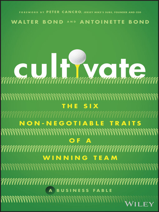 Title details for Cultivate by Walter Bond - Available